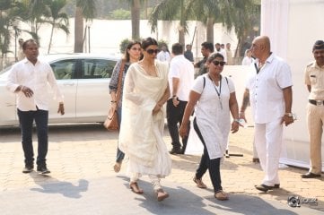 Celebs Condolence To Sridevi At Mumbai